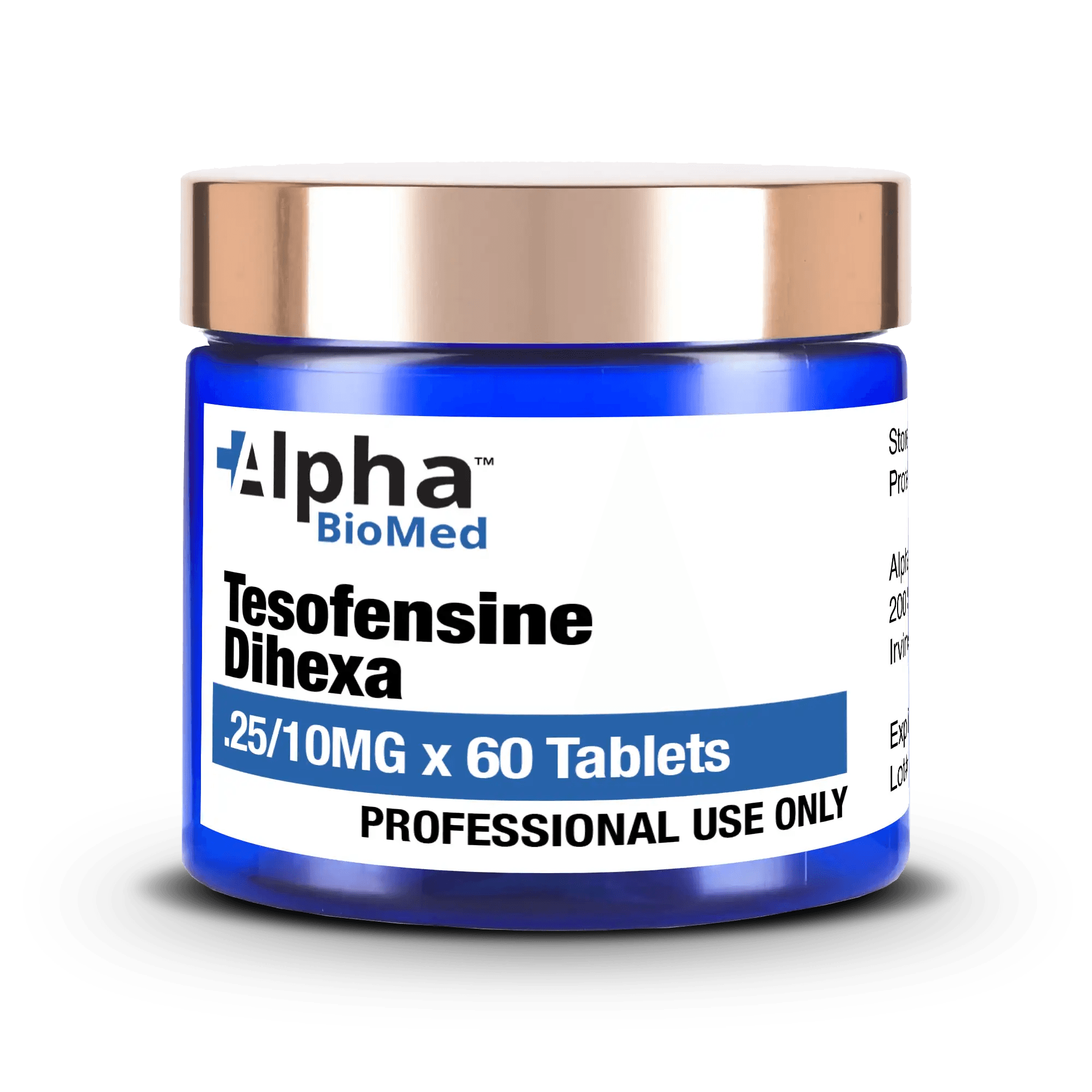 Tesofensine (250mcg) / Dihexa (10mg) x 60 Tablets - image 1