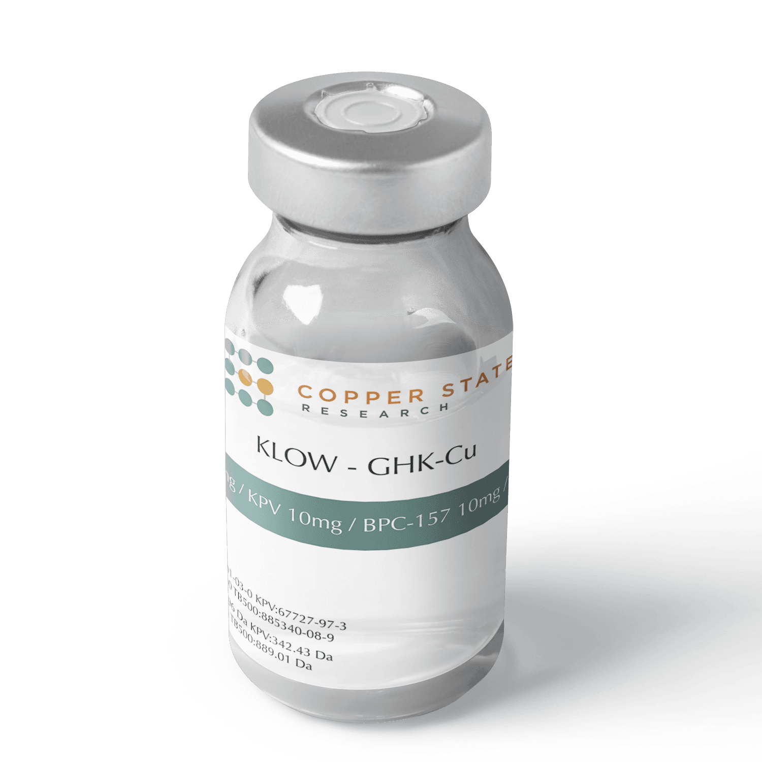KLOW - GHK-Cu (50mg) / KPV (10mg) / BPC-157 (10mg) / TB500 (10mg)